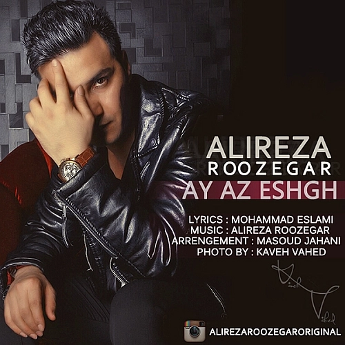 Cover artwork for Ay Az Eshgh by Alireza Roozegar